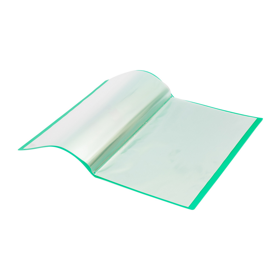 BANTEX Trendy Display Book / Clear Holder Folio (20 pockets) - Grass Green - depan
